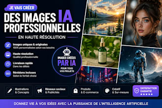 je vais creer des images ia de haute qualite