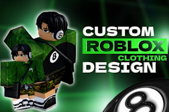 custom unique and detailed roblox clothing design