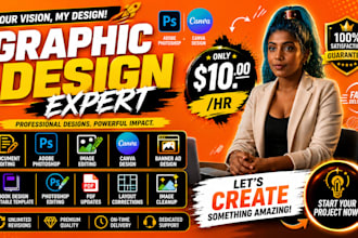graphic design edit expert adobe photoshop, image editing canva pro design