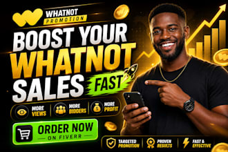 promote your whatnot show to increase, bids and sales fast