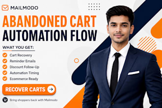 build mailmodo abandoned cart ecommerce automation flow