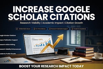increase google scholar citations, scopus citations and publish research article