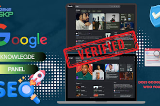 create verified google knowledge panel for person or brand