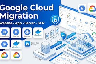 migrate your website or application to google cloud platform