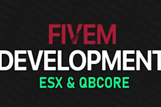 do fivem server development qbcore esx scripts and bug fixing
