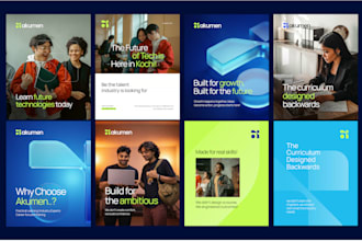 design stunning social media poster and branding creative poster