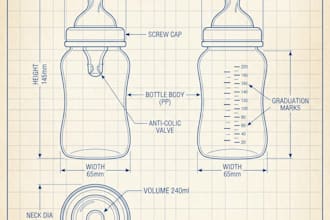 create realistic baby product cgi renders and lifestyle scenes