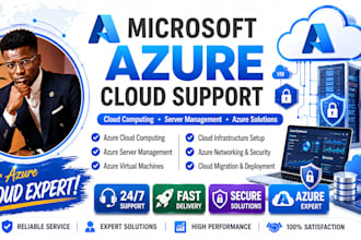 fix microsoft azure cloud, vm, networking and server issues, azure error fix