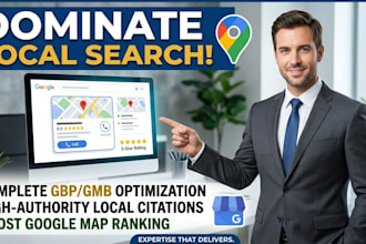 optimize google business profile gbp gmb build local citation map ranking expert