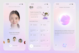 develop telemedicine app, chatbot app, medical assistance app, medical diagnose