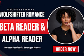 beta reader your wolf shifter romance, werewolf romance, paranormal romance