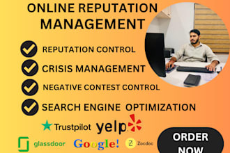 do personal brand reputation, repair and remove negative search result