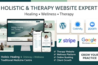 build a holistic healing and alternative medicine website, traditional medicine