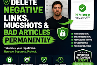remove negative links deindex harmful urls delete mugshot from google search