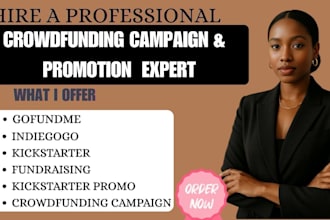 do kickstarter and indiegogo crowdfunding campaign creation and promotion