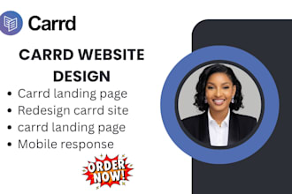 design carrd landing page website design redesign carrd landing page carrad co