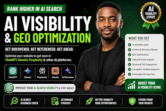 do ai SEO and GEO optimization for better ai visibility score