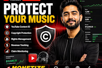 manage youtube content id and protect your music copyrights