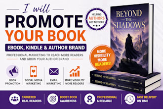 do book promotion, ebook marketing and author branding