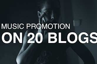promote your edm song by posting on 20 music news blogs