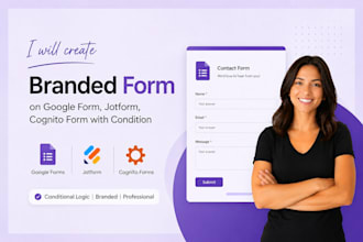 create branded google forms typeform, jotform, cognito form with form condition