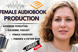 narrate or edit romance novel audiobook, male voiceover character, acx audiobook