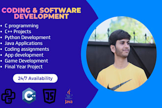 python project , java project , cpp project for your coding assignment