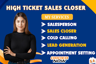 be your sales closer agent sales person b2b sales representative sales closer