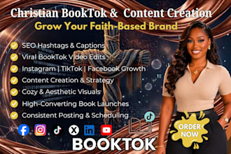 grow and manage christain booktok faith based social media and content creation