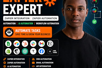 be your zapier expert for zapier automation ai automation