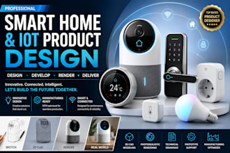 design smart home devices and iot products for manufacturing