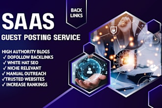 publish saas guest post on high da blogs with dofollow backlinks