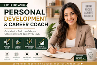 be your personal development and career coach