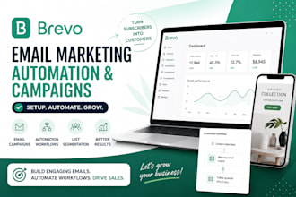 setup brevo email marketing automation expert, brevo newsletter, email campaign