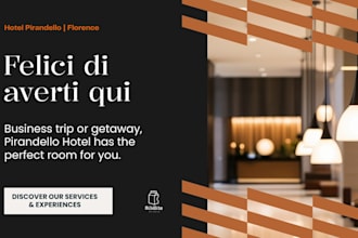 design a printable welcome kit for your hotel, bnb or airbnb