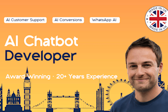 build an ai chatbot for your business