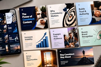 design linkedin carousel, instagram carousel, social media carousel post