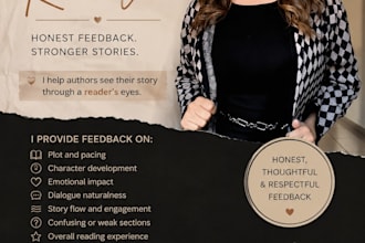be your honest and professional beta reader
