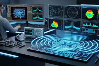 provide rf antennal pcb design for electronic engineering
