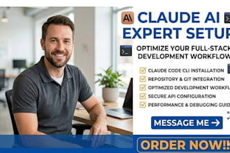 set up claude ai or claude code as claude expert for full stack web app