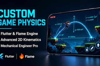 program custom game physics and interactive simulations in flutter flame