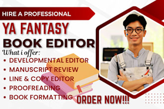 be your developmental editor, ya fantasy book editor and worldbuilding critique