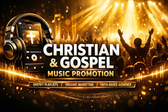 pitch christian and gospel songs to active spotify playlists