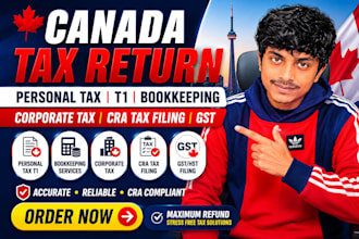 canada tax return personal tax t1 bookkeeping corporate tax cra tax filing gst