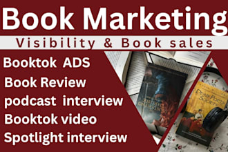 do booktok promotion ebook marketing romance book author interview kdp video ads