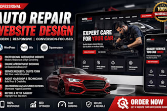 auto repair website mechanic website car repair website automotive website
