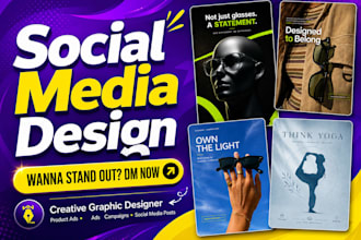 design facebook creatives and static ads