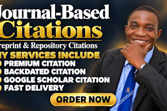 backdate write and publish article, increase journal citations in google scholar