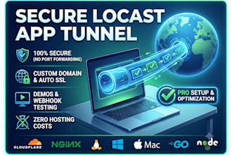expose your localhost app securely to the internet