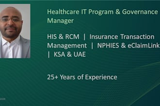 provide expert healthcare IT, his and rcm workflow consultation